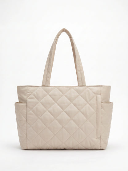 Bolsa Tote Grande Acolchoada para Notebook – Kontte